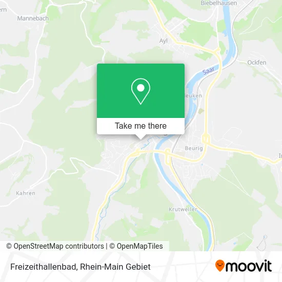 Карта Freizeithallenbad