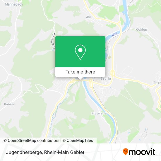 Карта Jugendherberge