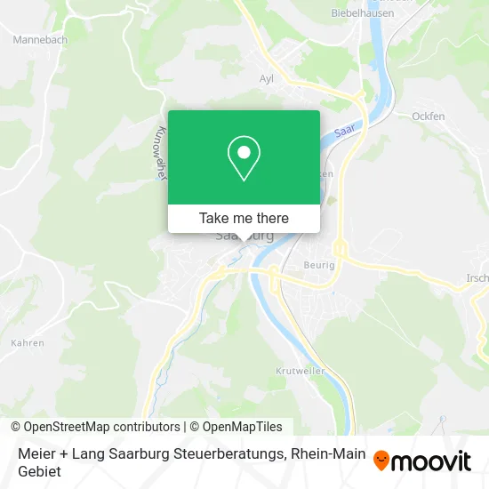 Карта Meier + Lang Saarburg Steuerberatungs