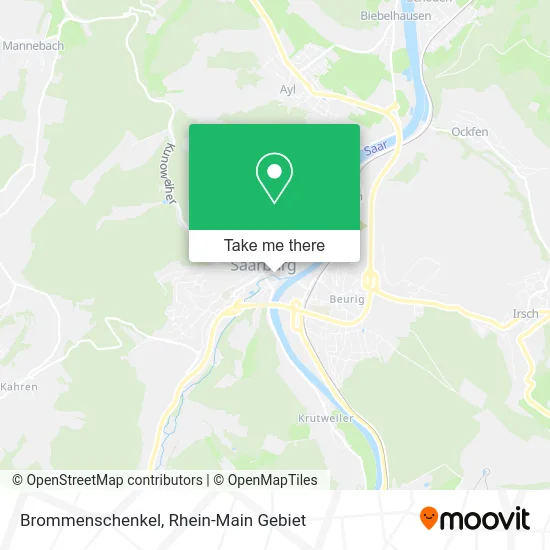 Карта Brommenschenkel