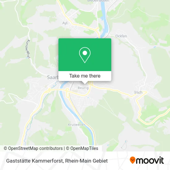 Карта Gaststätte Kammerforst