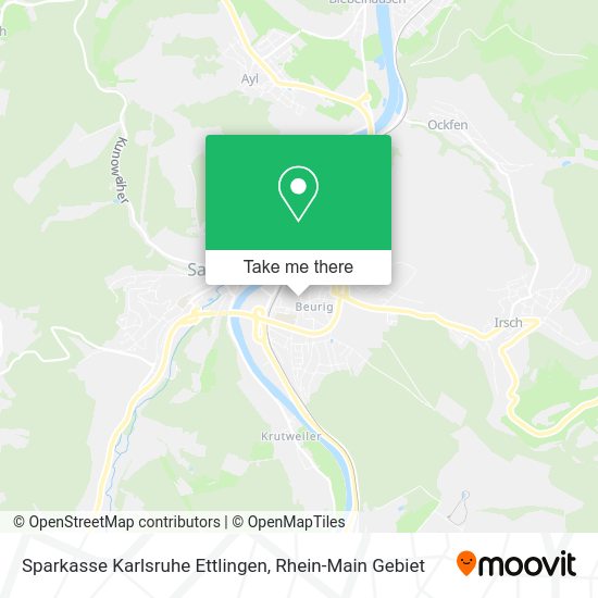 Карта Sparkasse Karlsruhe Ettlingen