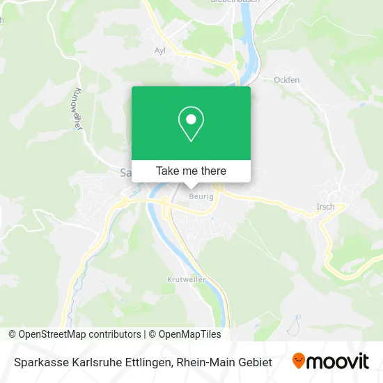 Карта Sparkasse Karlsruhe Ettlingen