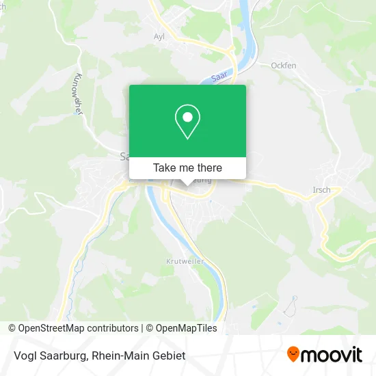Карта Vogl Saarburg