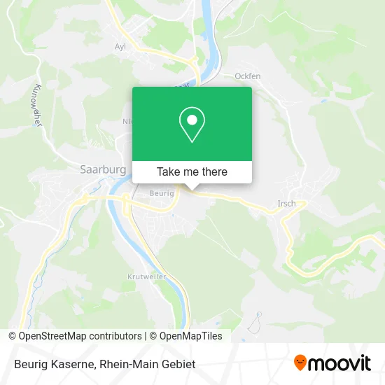 Карта Beurig Kaserne