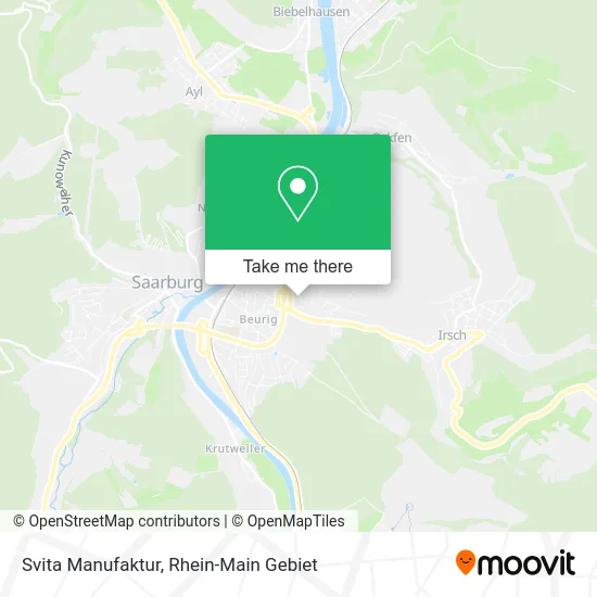 Svita Manufaktur map