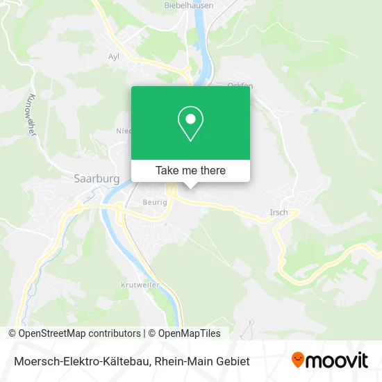 Карта Moersch-Elektro-Kältebau