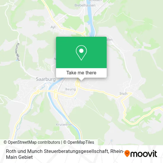 Roth und Munch Steuerberatungsgesellschaft map