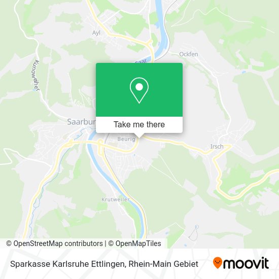 Карта Sparkasse Karlsruhe Ettlingen