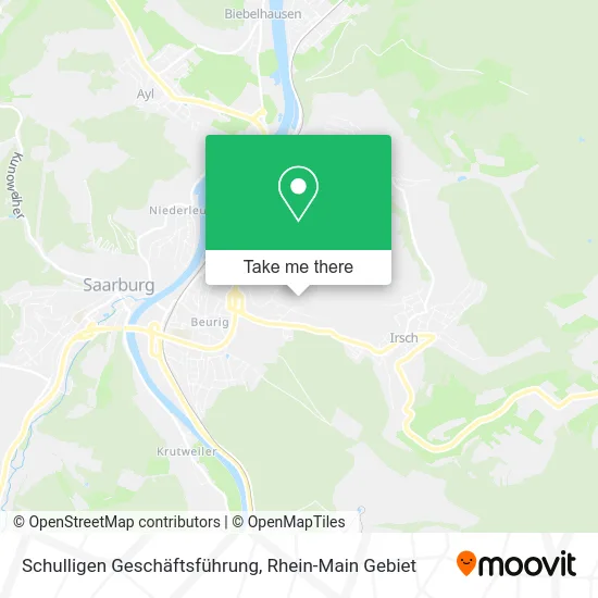 Карта Schulligen Geschäftsführung