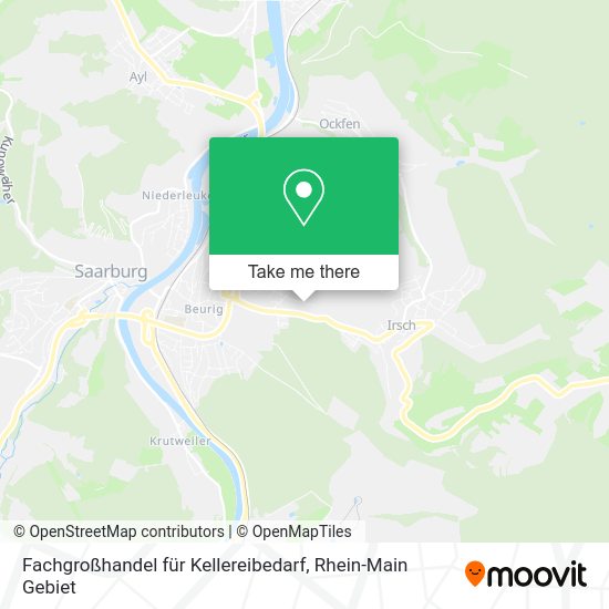 Карта Fachgroßhandel für Kellereibedarf