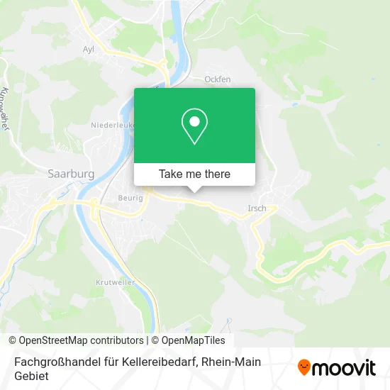 Карта Fachgroßhandel für Kellereibedarf