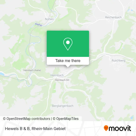 Карта Hewels B & B