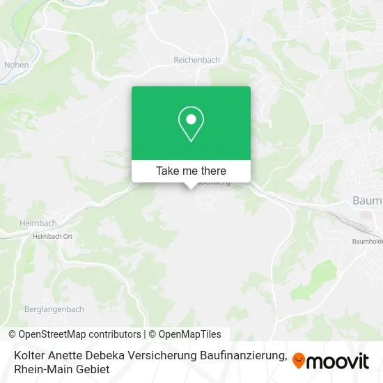 Kolter Anette Debeka Versicherung Baufinanzierung map