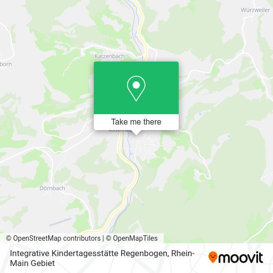 Карта Integrative Kindertagesstätte Regenbogen