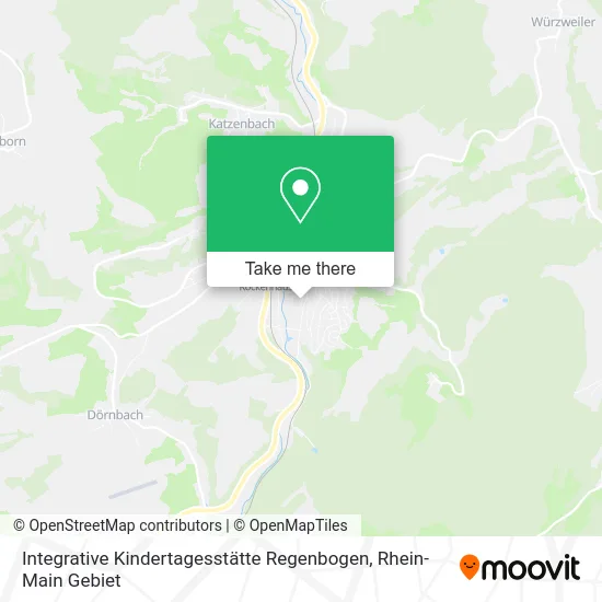 Карта Integrative Kindertagesstätte Regenbogen