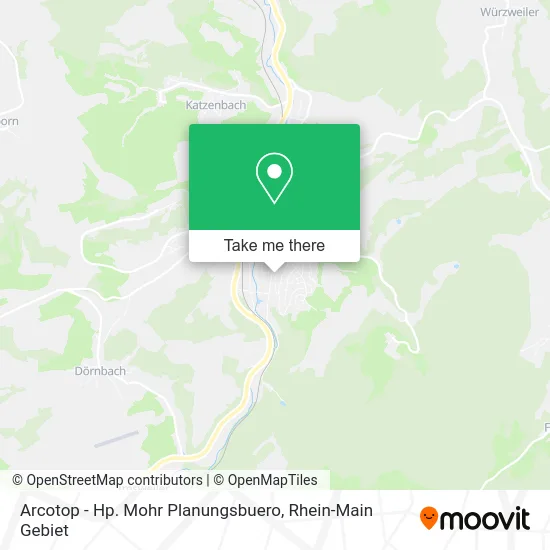 Карта Arcotop - Hp. Mohr Planungsbuero