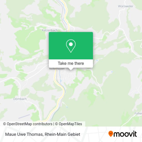 Карта Maue Uwe Thomas
