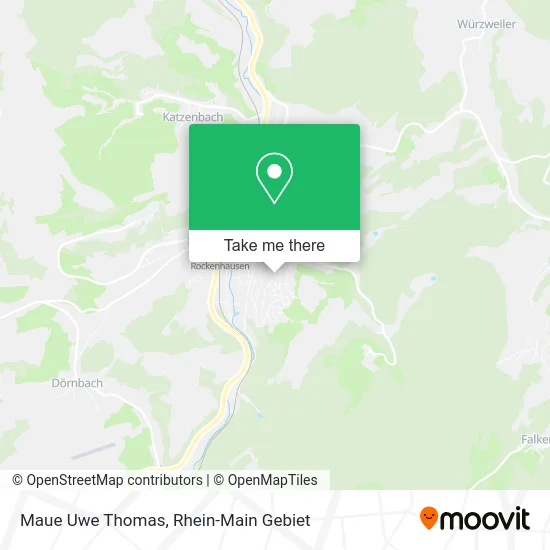 Карта Maue Uwe Thomas