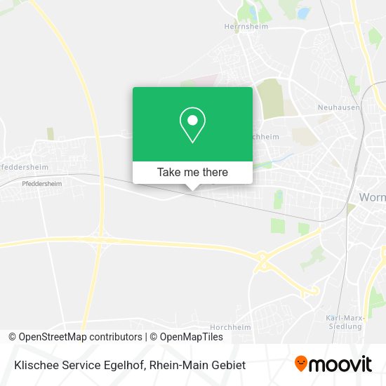 Карта Klischee Service Egelhof