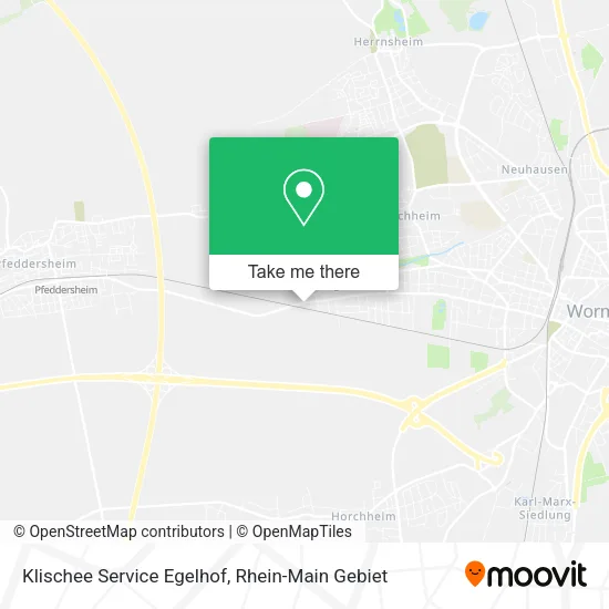Карта Klischee Service Egelhof