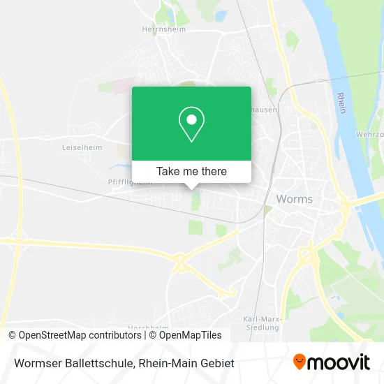 Wormser Ballettschule map