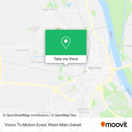 Карта Vision To Motion Event