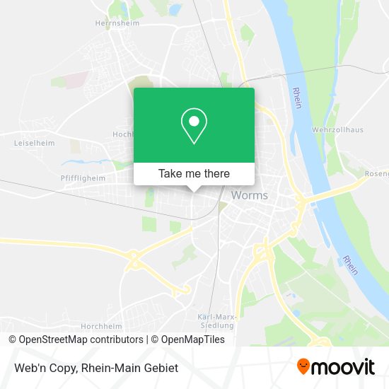 Web'n Copy map