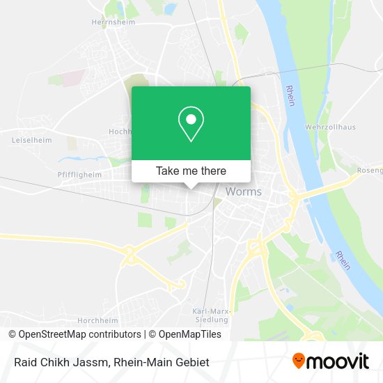 Карта Raid Chikh Jassm