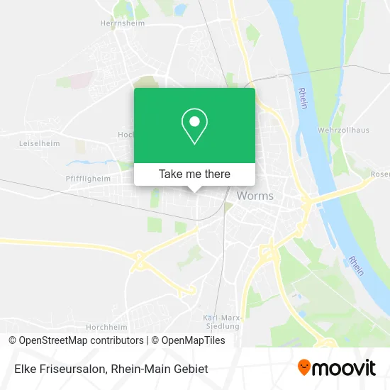 Карта Elke Friseursalon
