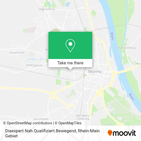 Карта Diaexpert Nah.Qualifiziert.Bewegend