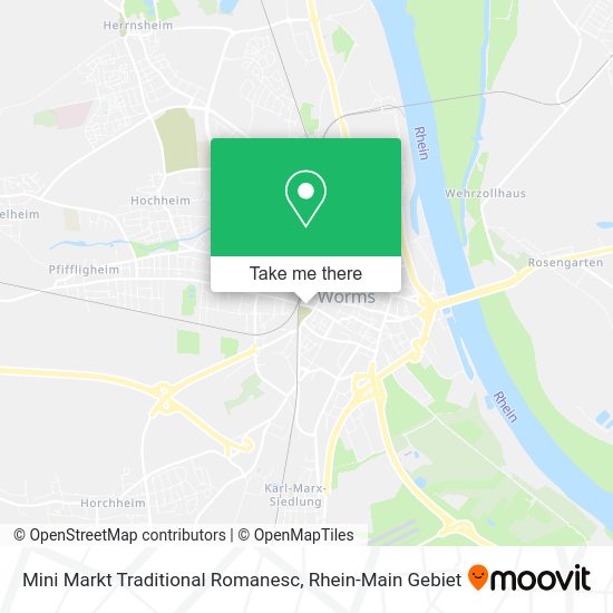 Карта Mini Markt Traditional Romanesc