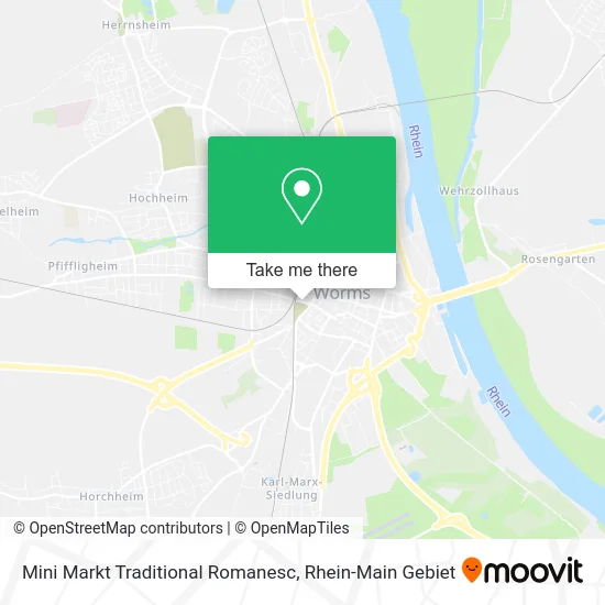 Карта Mini Markt Traditional Romanesc