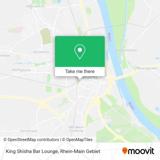 Карта King Shisha Bar Lounge