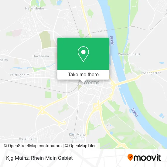 Карта Kjg Mainz