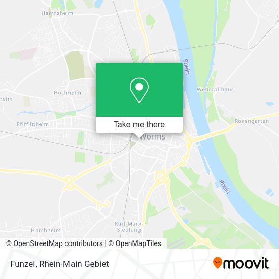 Карта Funzel