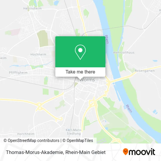 Карта Thomas-Morus-Akademie