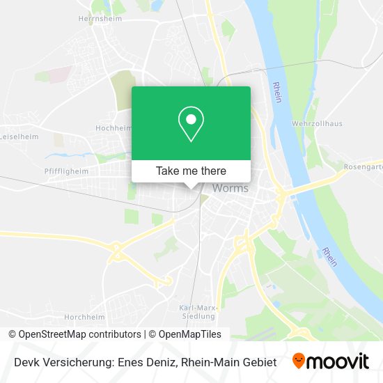Карта Devk Versicherung: Enes Deniz