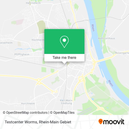 Карта Testcenter Worms