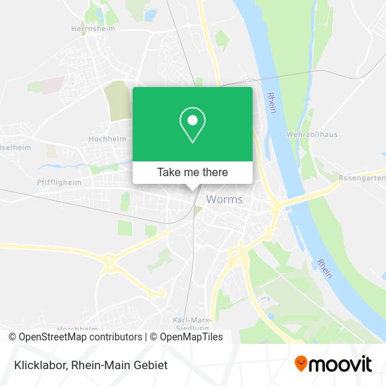 Карта Klicklabor