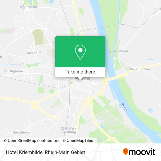 Карта Hotel Kriemhilde