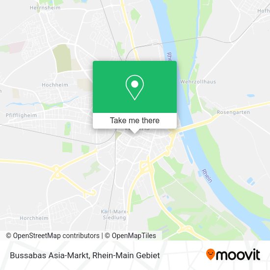Карта Bussabas Asia-Markt