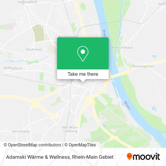 Карта Adamski Wärme & Wellness