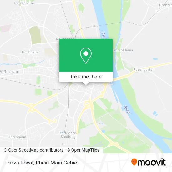 Карта Pizza Royal