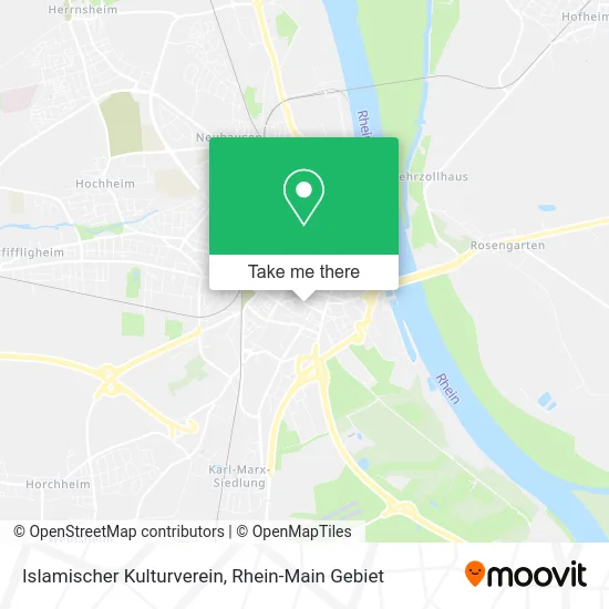 Карта Islamischer Kulturverein