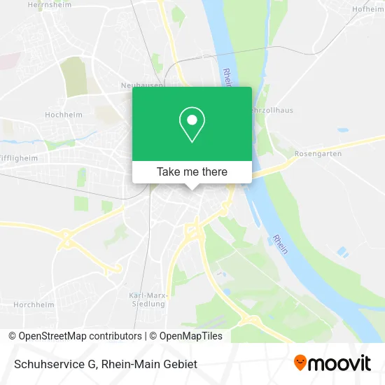 Карта Schuhservice G