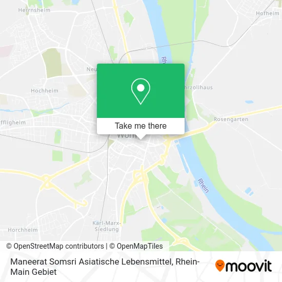 Карта Maneerat Somsri Asiatische Lebensmittel