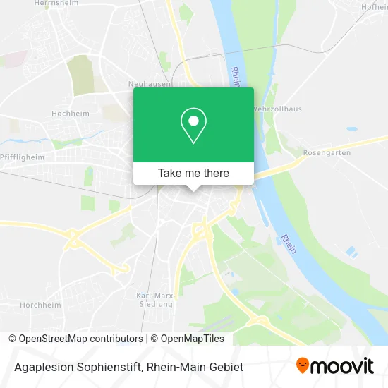 Карта Agaplesion Sophienstift