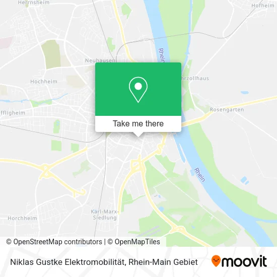 Карта Niklas Gustke Elektromobilität