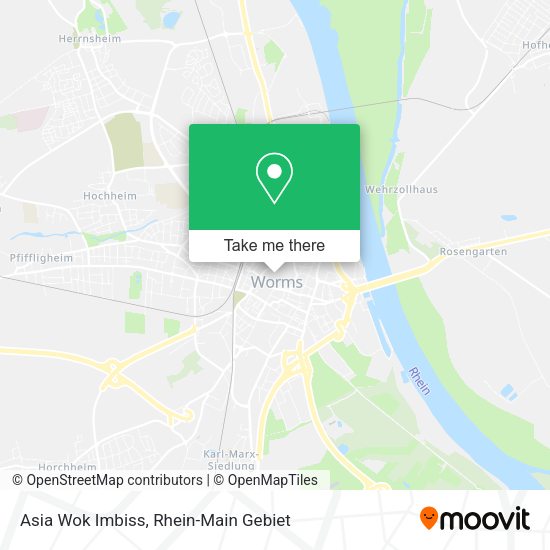 Карта Asia Wok Imbiss